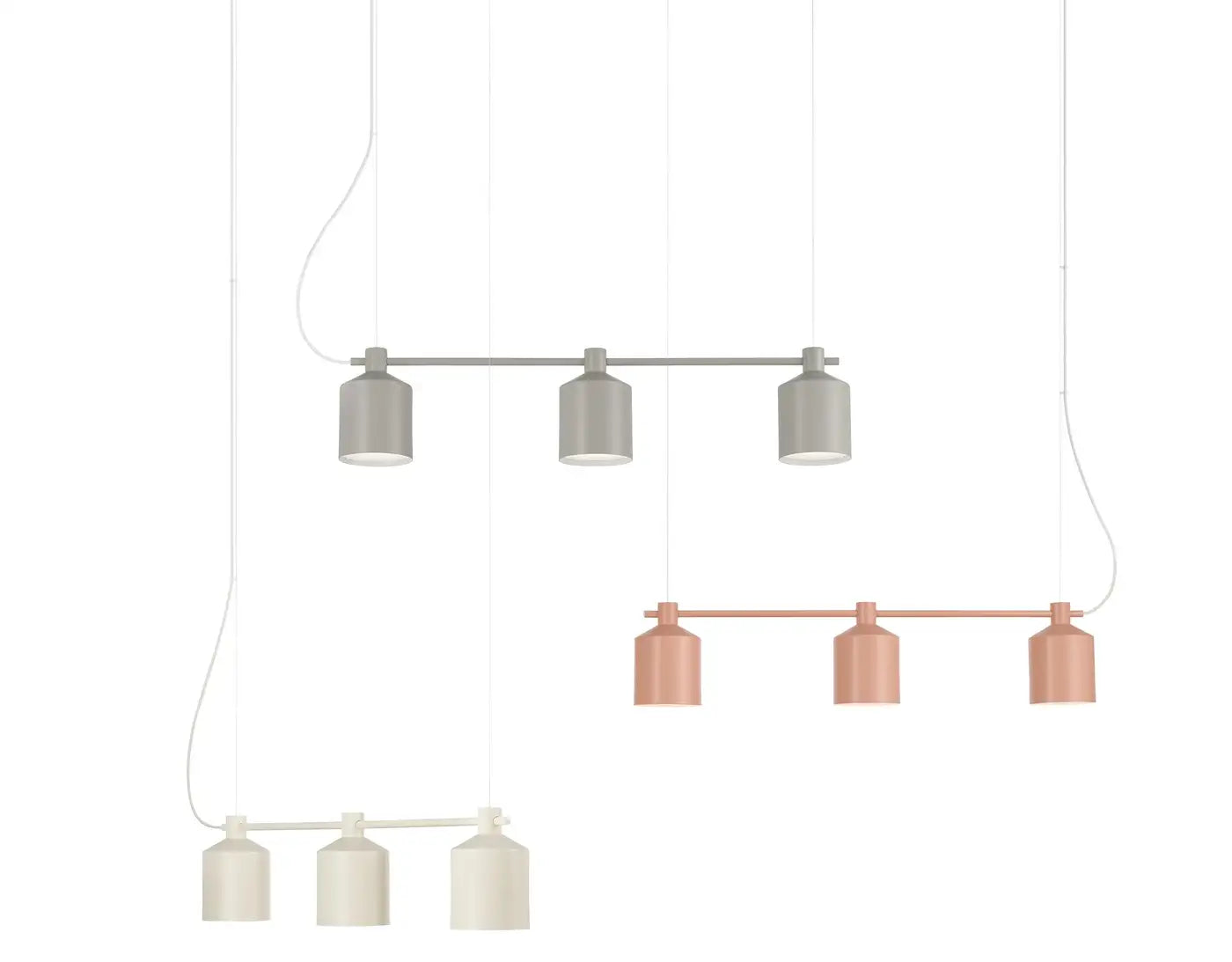 Zero LED Silo Trio Pendant