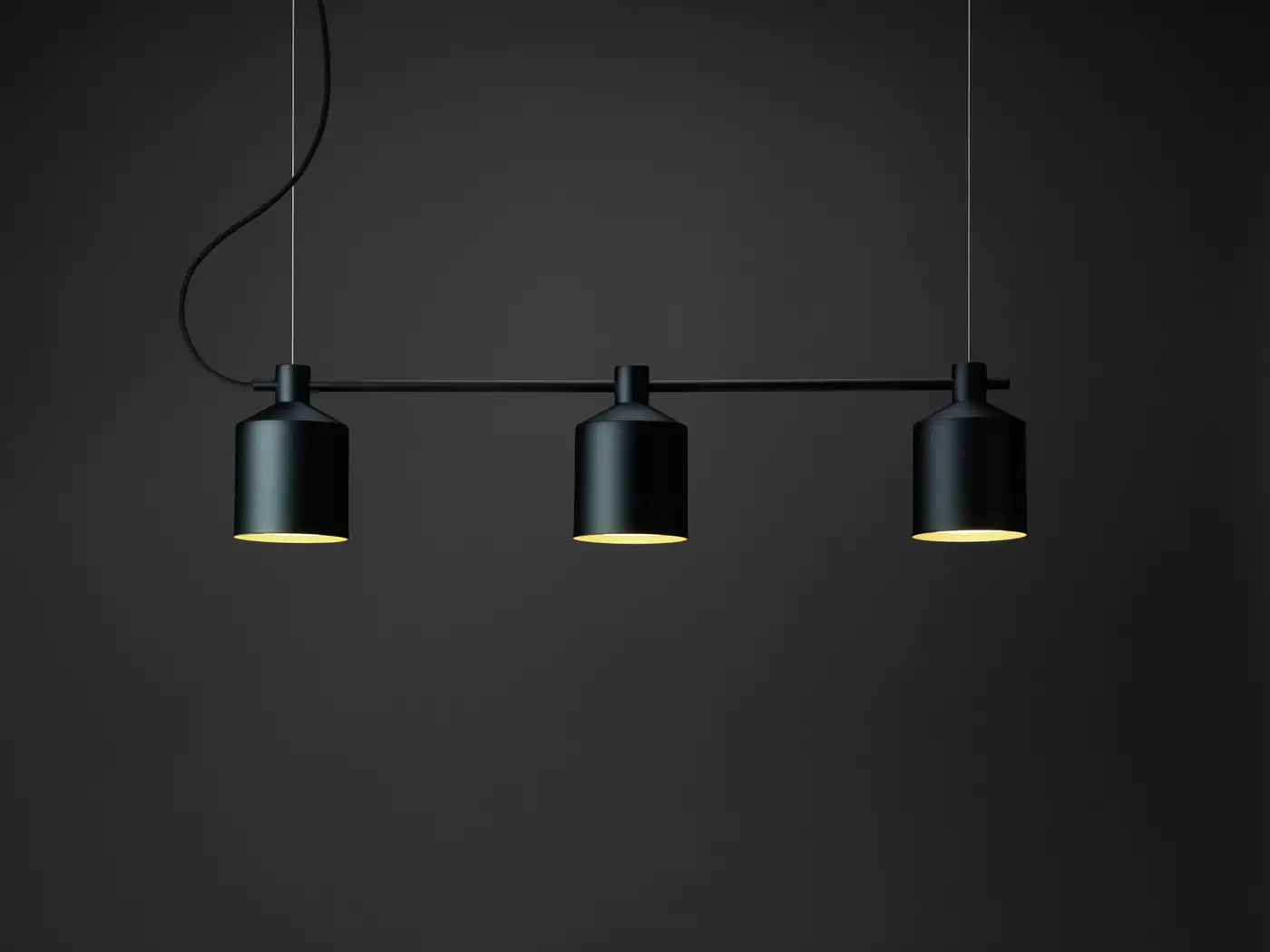 Zero LED Silo Trio Pendant