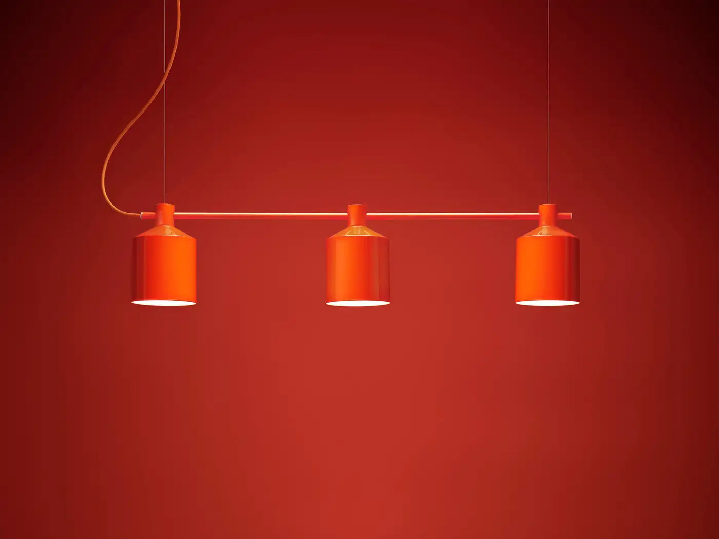 Zero LED Silo Trio Pendant