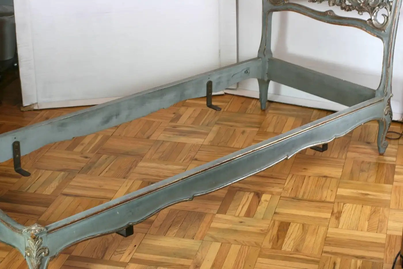 Venetian Silver Gilt Day Bed