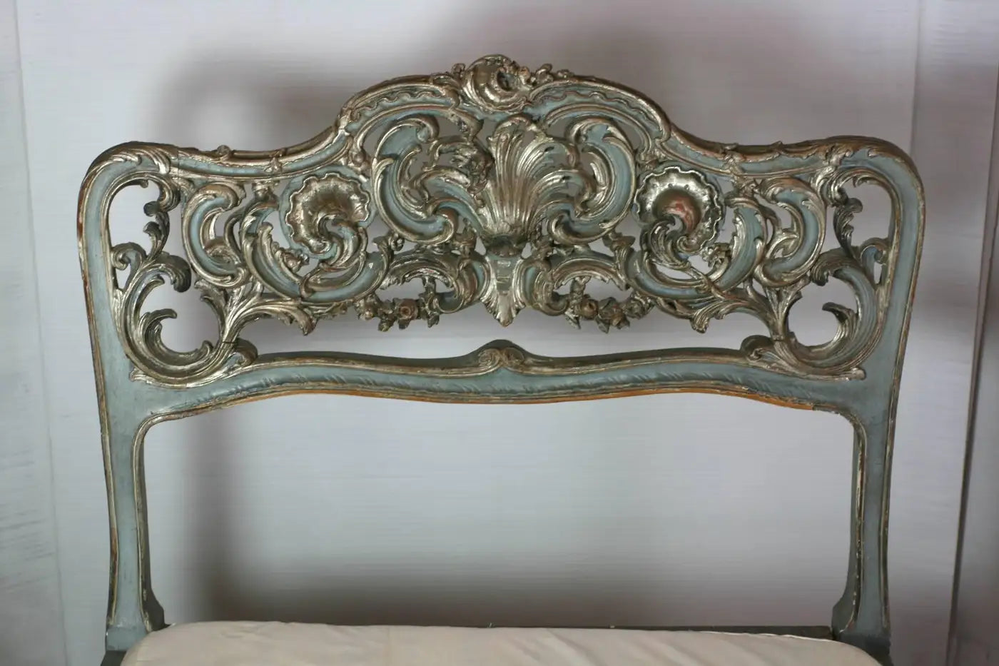 Venetian Silver Gilt Day Bed