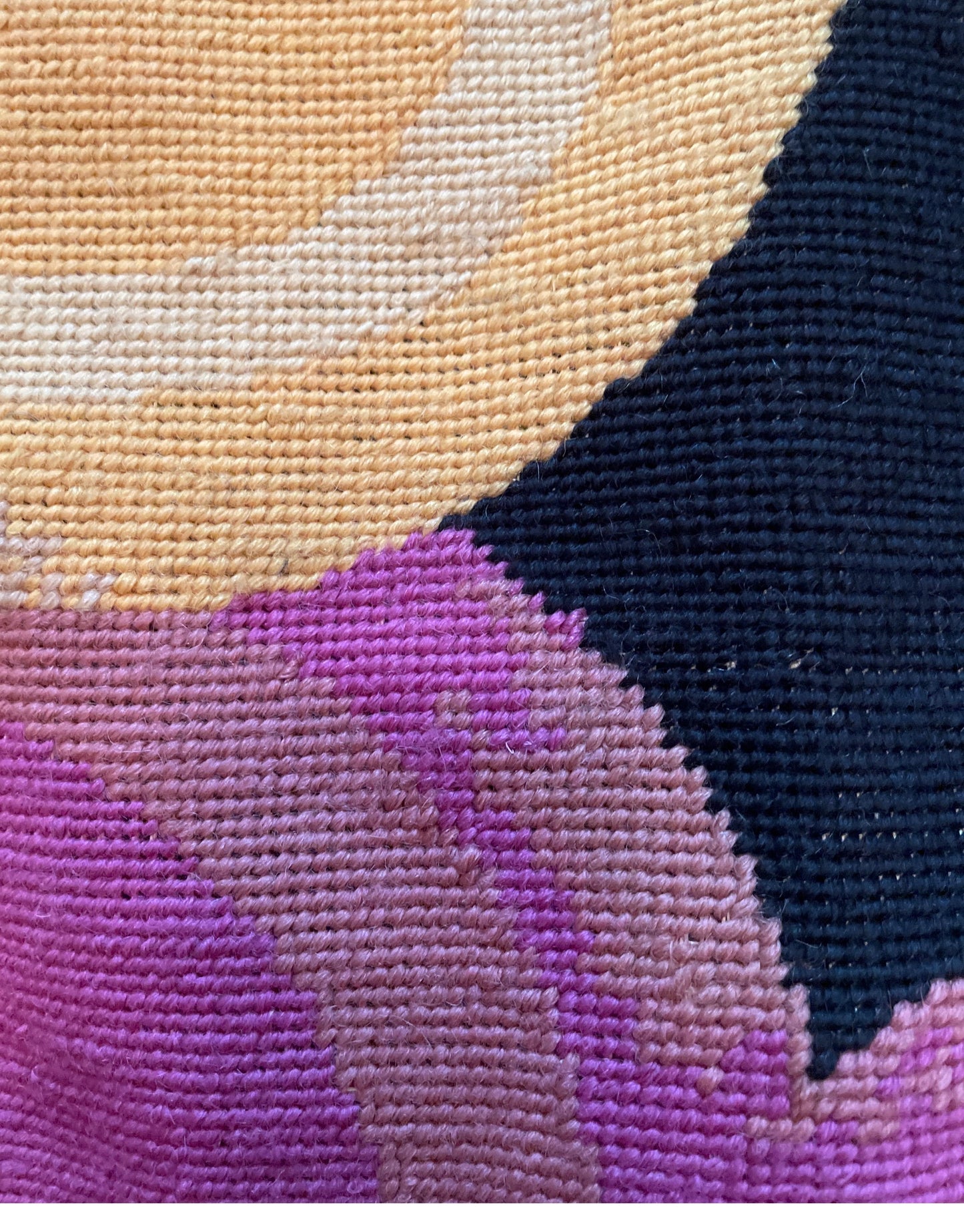Needlepoint Modern Wool Pillow Case 46 x 46 cm
