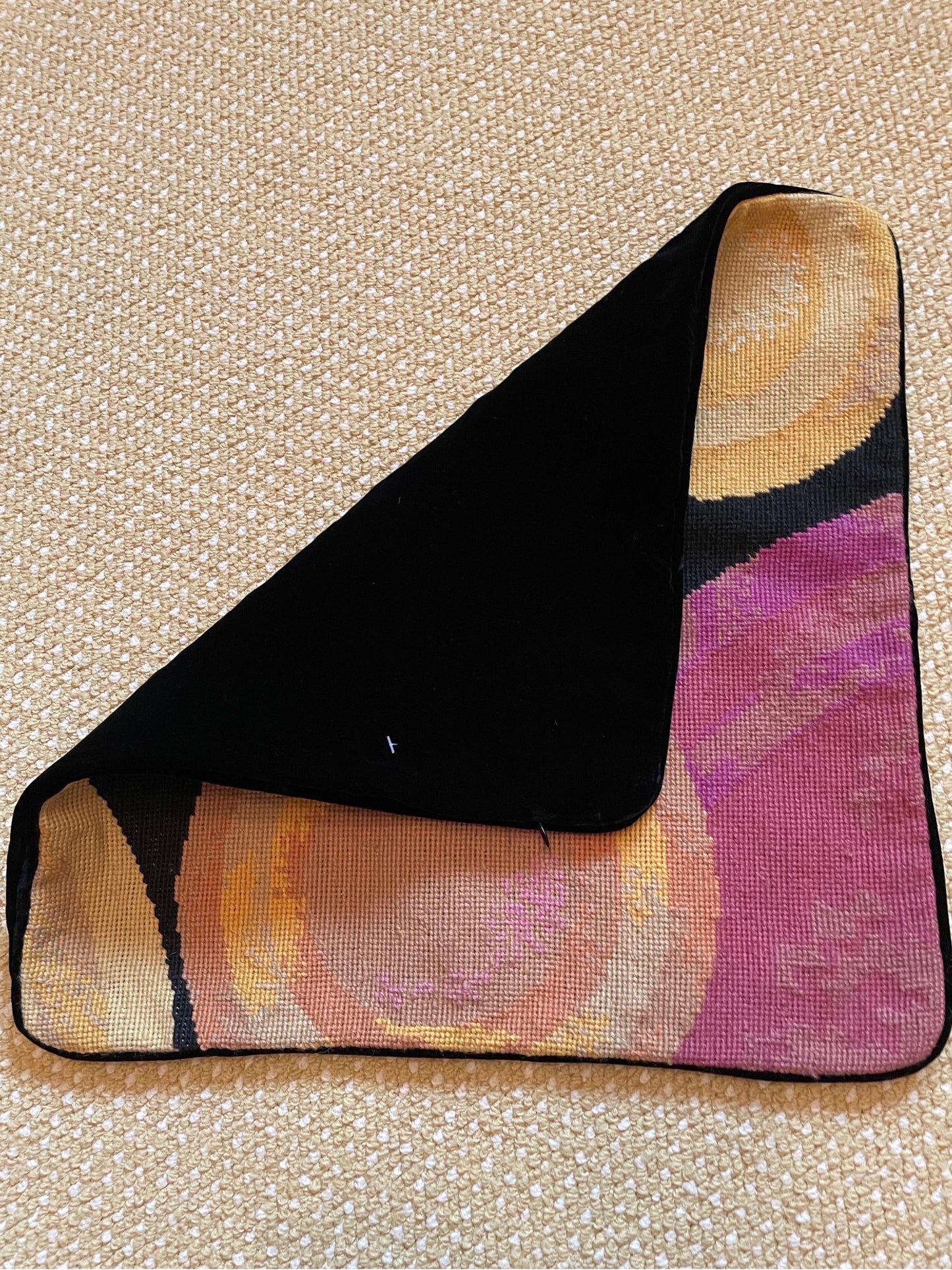 Needlepoint Modern Wool Pillow Case 46 x 46 cm