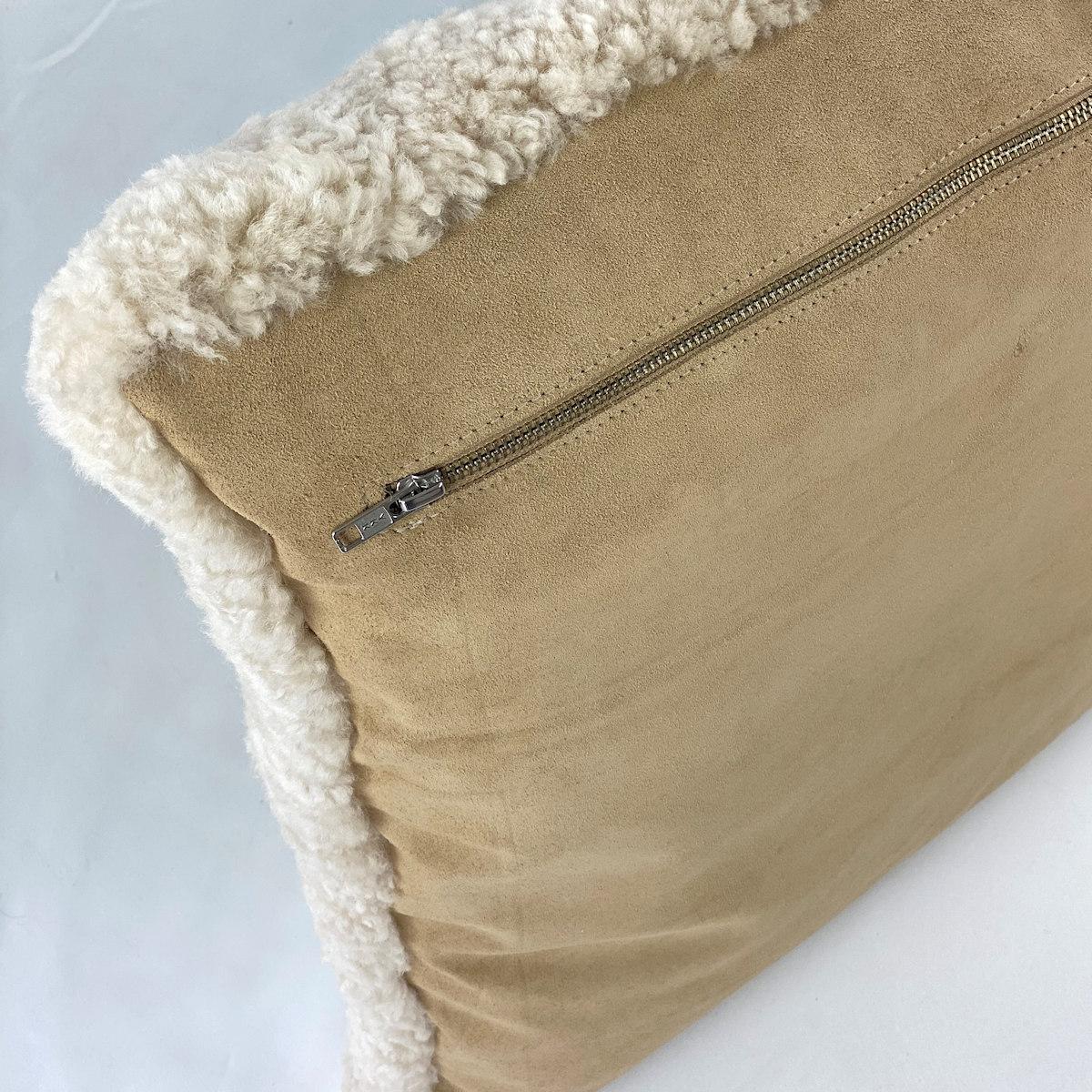 Large Shearling Euro Pillow 60×60 cm