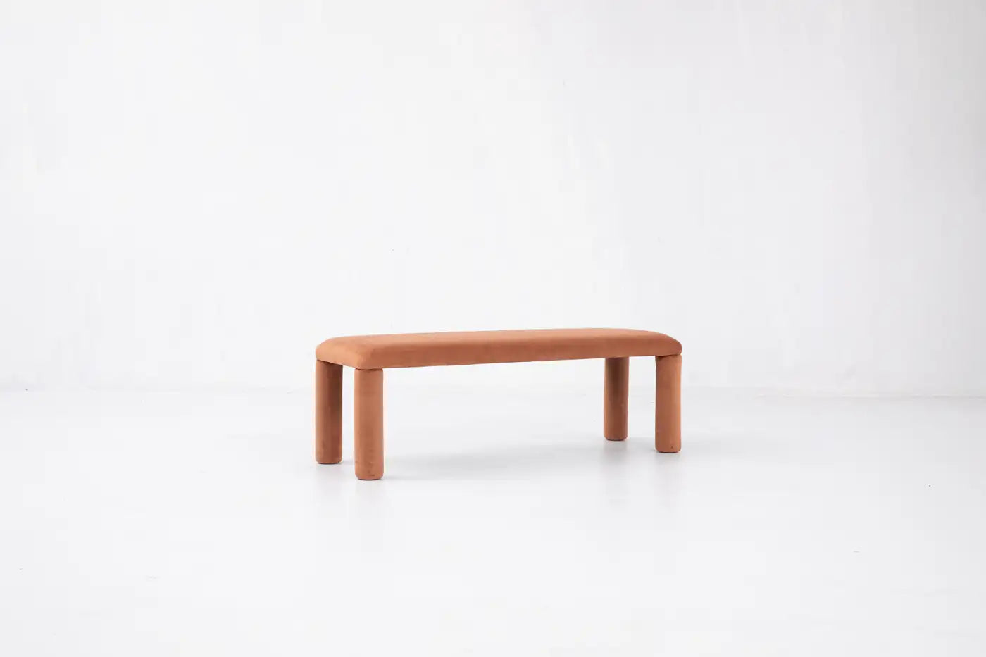 Temi Minimalist Velvet Bench