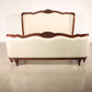 Contemporary Louis XV Style King Bed with Custom Carving
