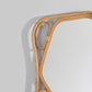 Chakra Tall Wall Mirror – Handwoven Cane Frame, Viya