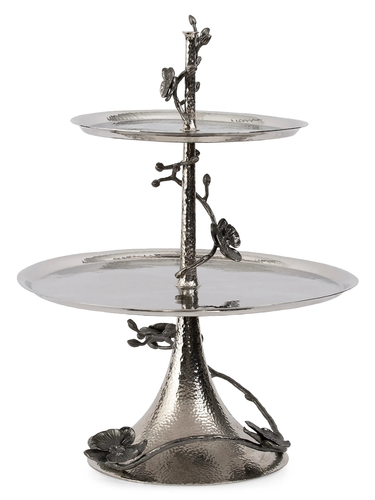 Black Orchid Two-Tier Etagere