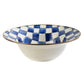 Royal Check Enamel Serving Bowl