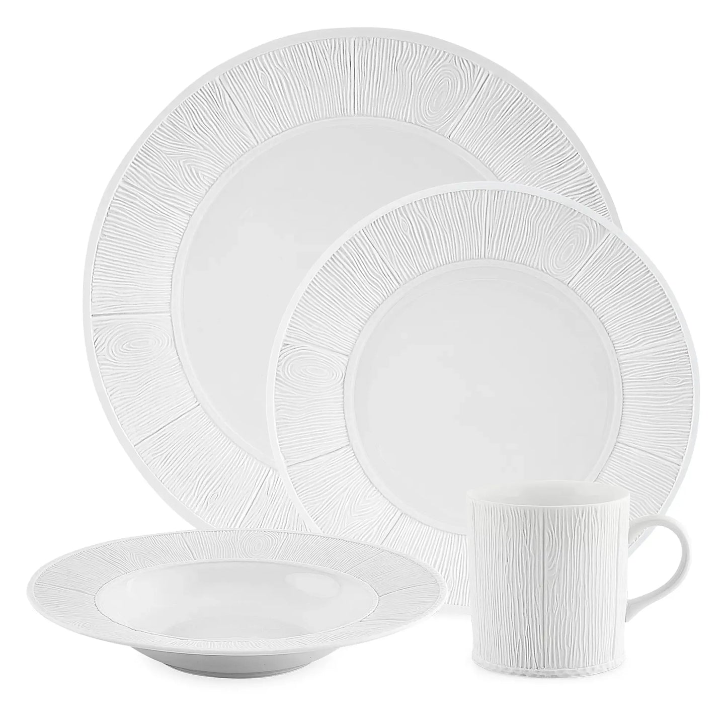 Ivy & Oak Porcelain 4-Piece Place Setting