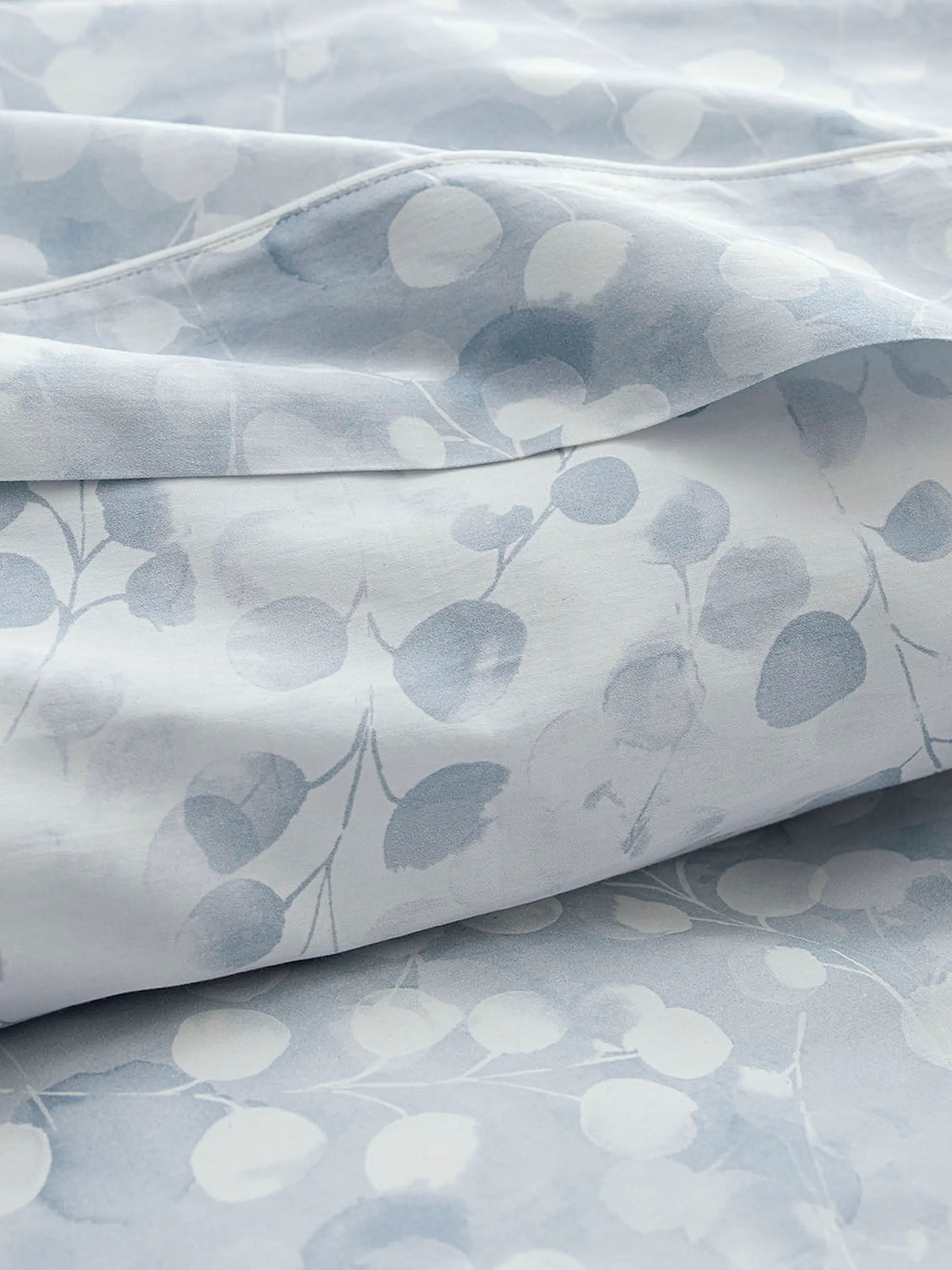 Rosée 300 TC Plant-Seed Printed Cotton Flat Sheet