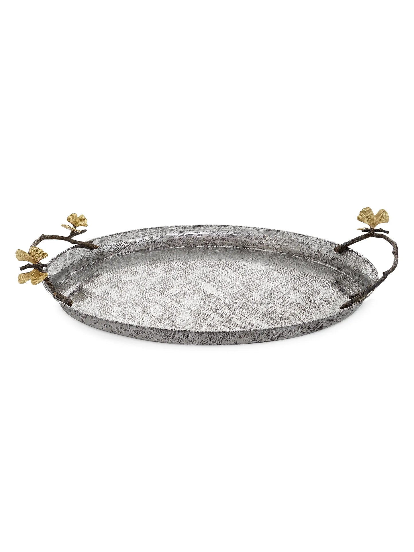 Butterfly Ginkgo Oval Tray