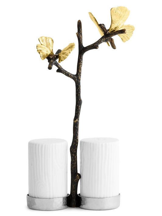Butterfly Ginkgo Salt & Pepper Shakers