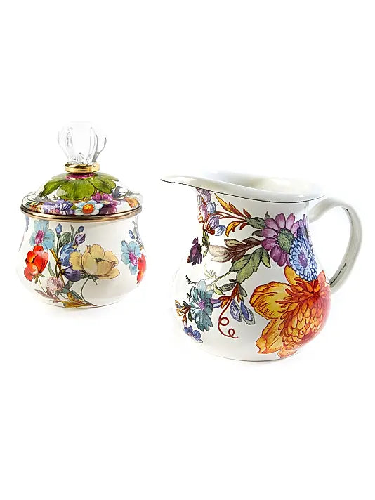 Flower Market Lidded Sugar Bowl