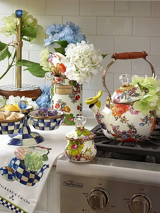 Flower Market Lidded Sugar Bowl