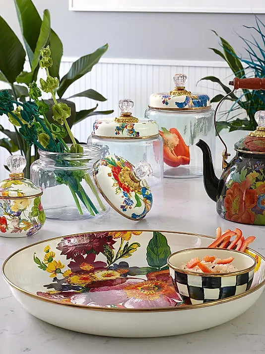 Flower Market Lidded Sugar Bowl