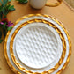 Truro Gold 4-Piece Dinner Plate Set