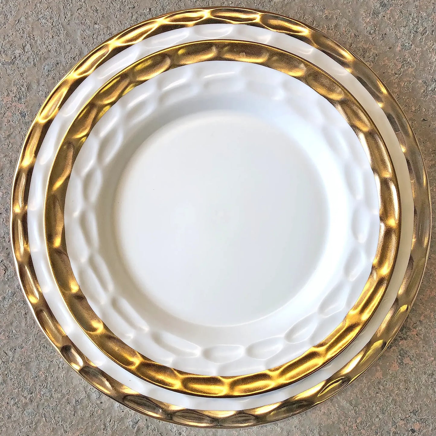 Truro Gold 4-Piece Dinner Plate Set