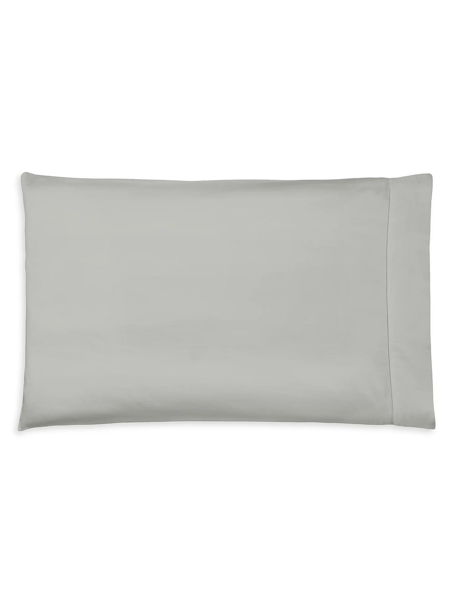 Fiona Solid Grey Luxury Cotton Sheet & Pillowcase Set