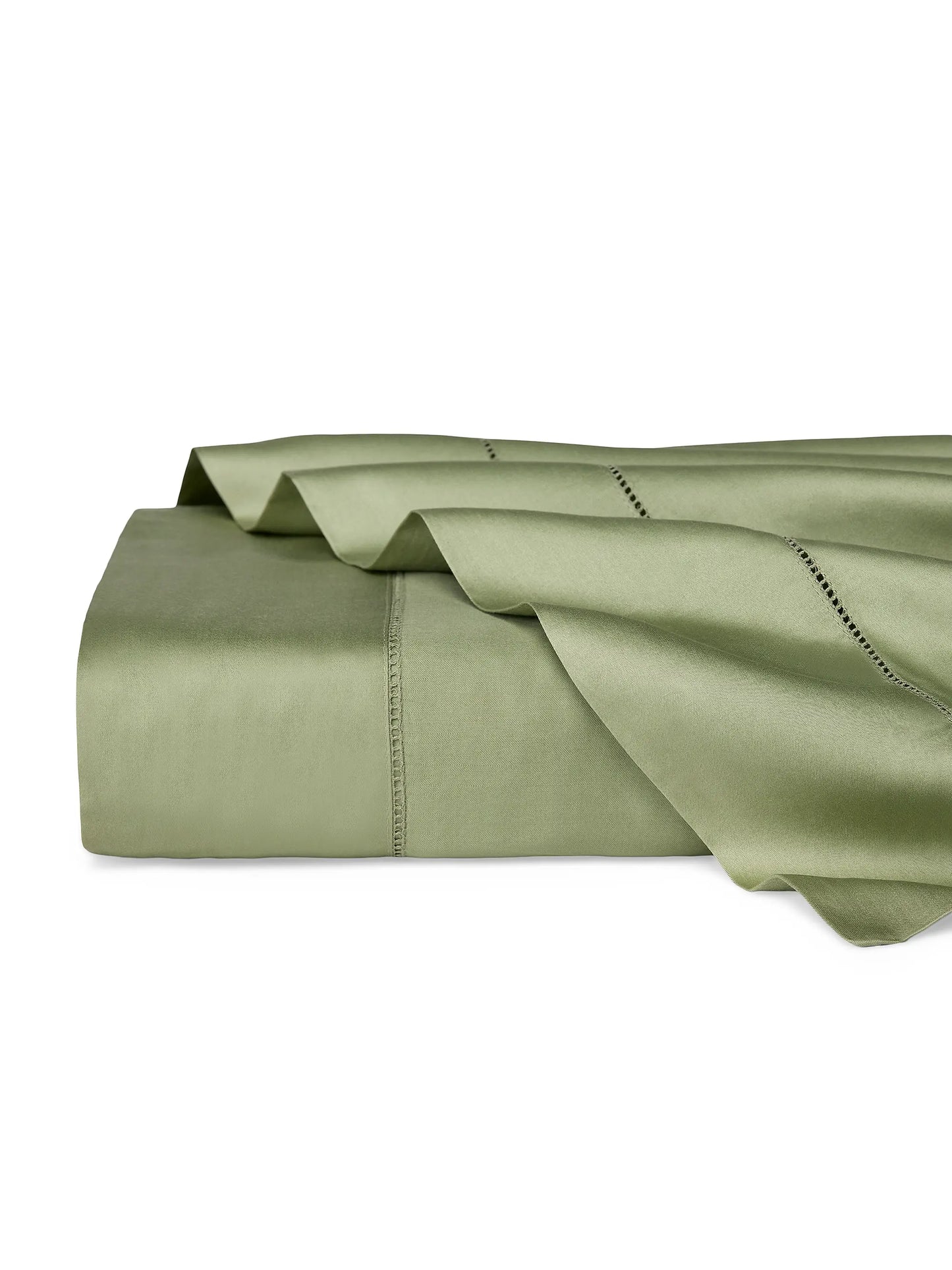 Fiona Solid Grey Luxury Cotton Sheet & Pillowcase Set