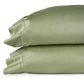 Fiona Solid Grey Luxury Cotton Sheet & Pillowcase Set