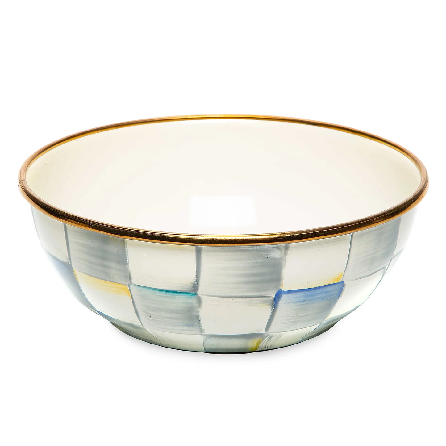 Sterling Check Everyday Enamel Bowl