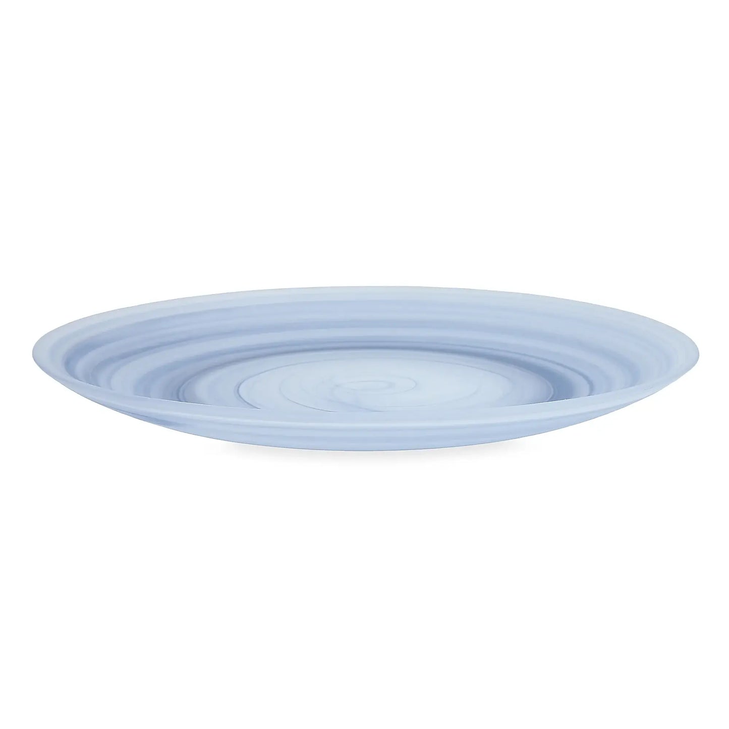 12.25″ La Jolla Ink Blue Glass Service Plate