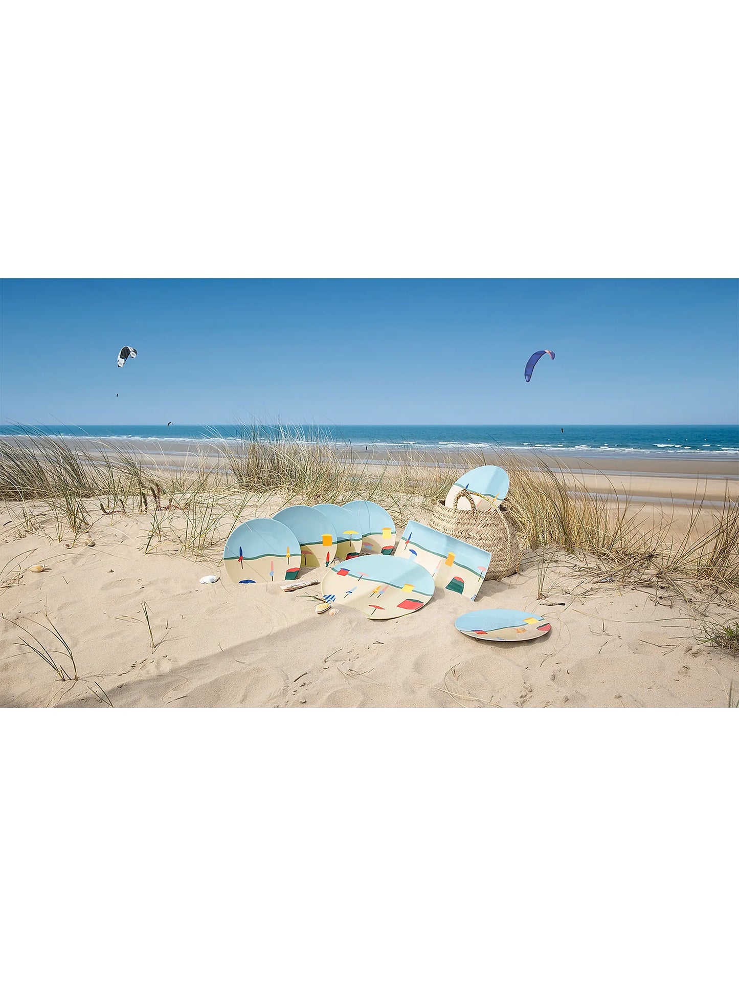 Destination Mer Porcelain Presentation Plate