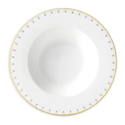 Princess Gold Bone China Soup Bowl