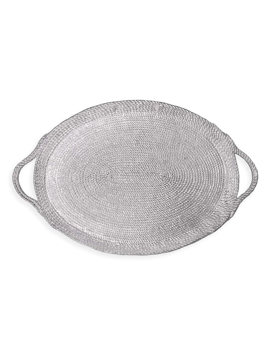 High Seas Rope Handled Large Oval Tray