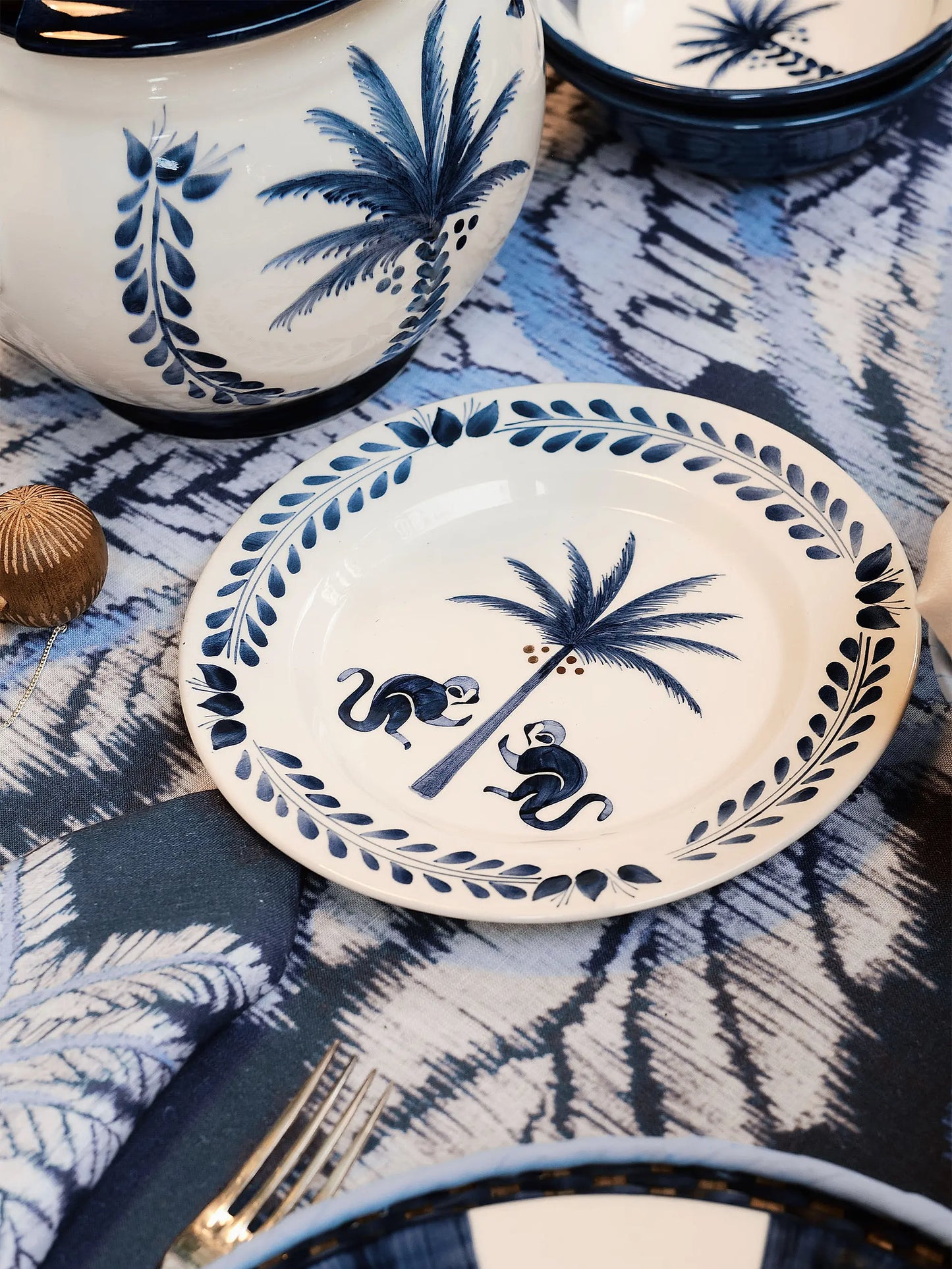 Palma Echte handbemalte Keramikschalen (2er-Set)