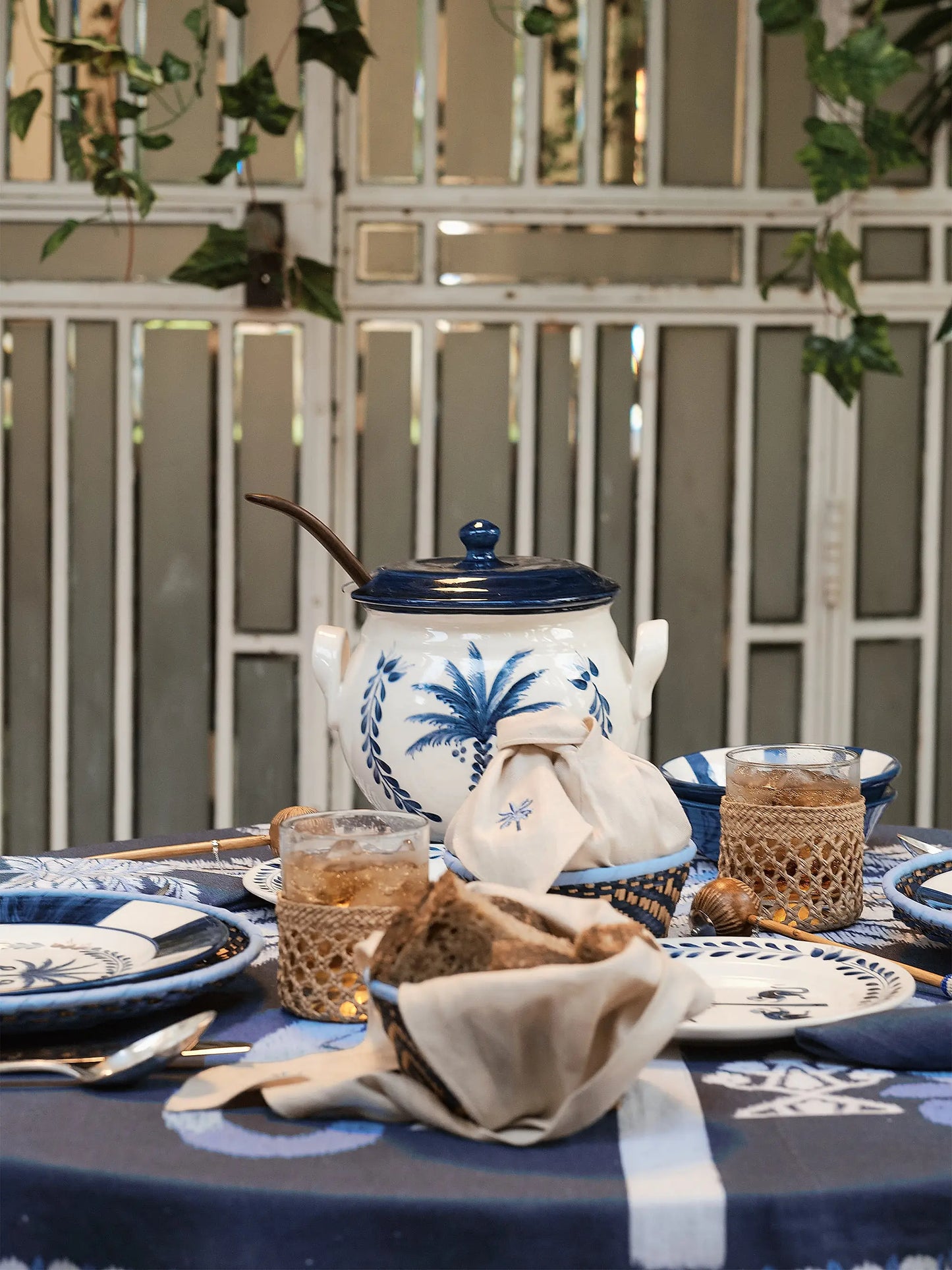 Palma Echte handbemalte Keramikschalen (2er-Set)