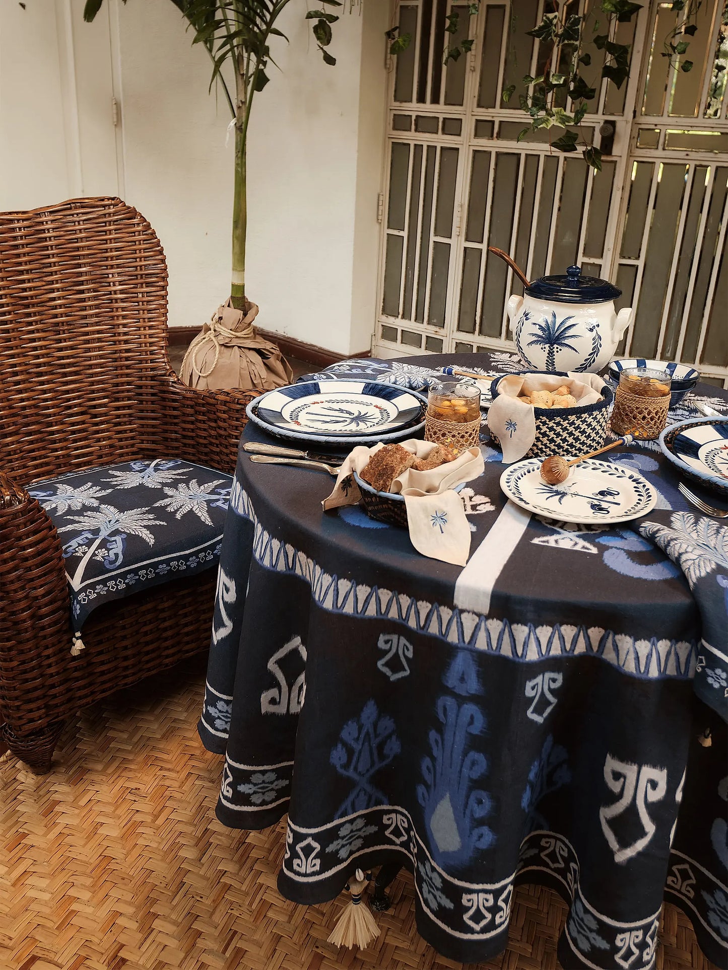 Palma Echte handbemalte Keramikschalen (2er-Set)