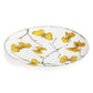Butterfly Ginkgo Gold Tidbit Plate Set — 4 Pieces