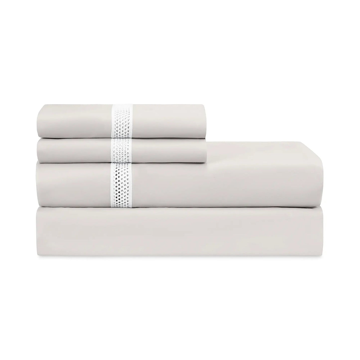 Twin Riley 500-Thread Count Egyptian Cotton Sheet Set