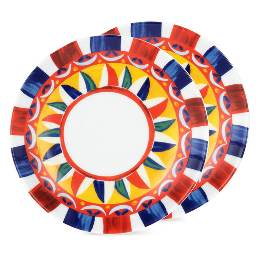 Carretto 2-Piece Dessert Plate Set