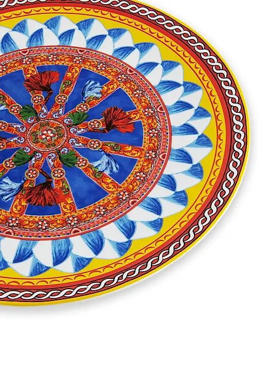 Carretto Round Serving Plate