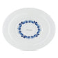 Blue Mediterraneo Fiore Medium Oval Serving Plate