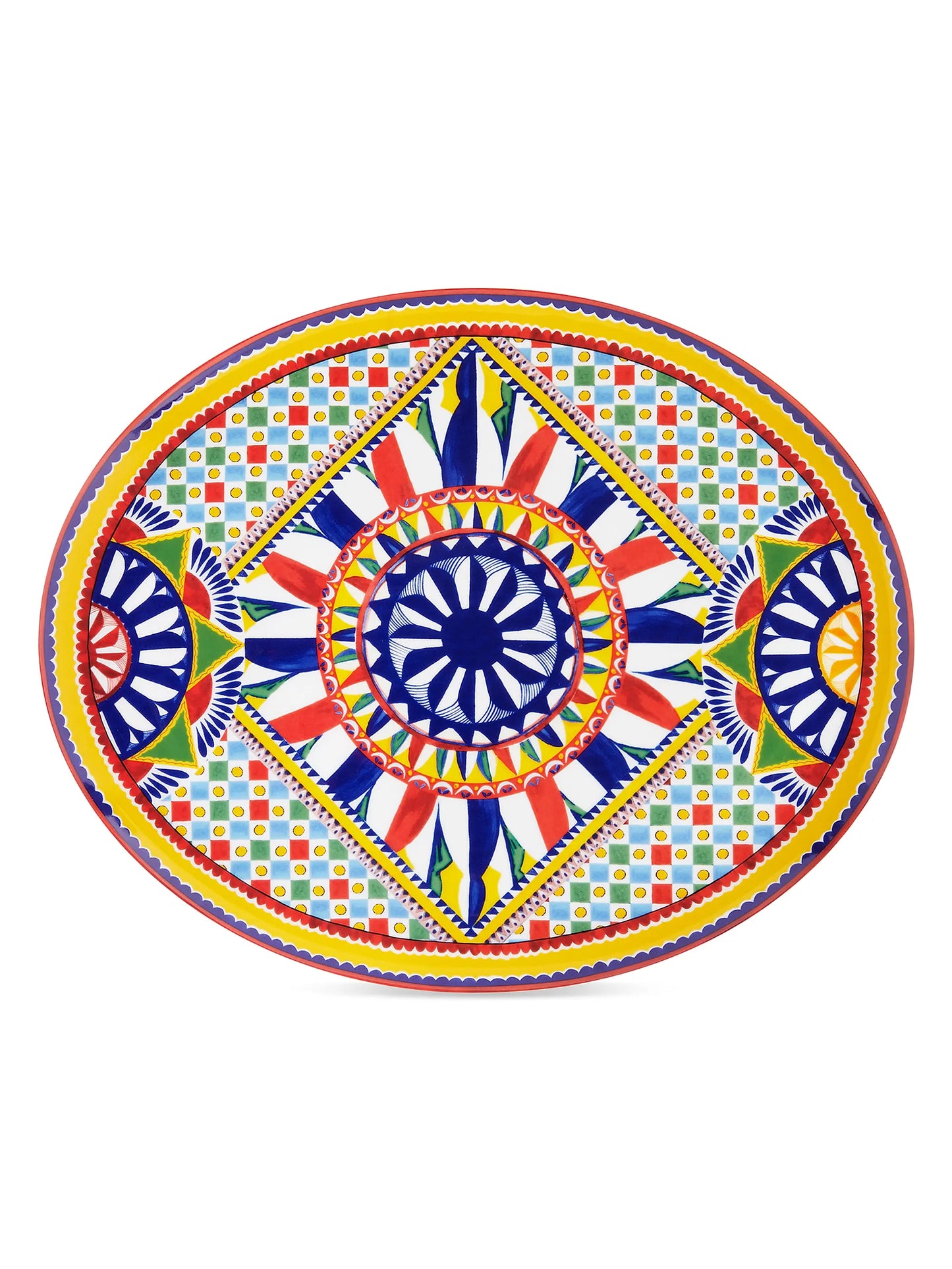 Carretto Medium Oval Serving Plate