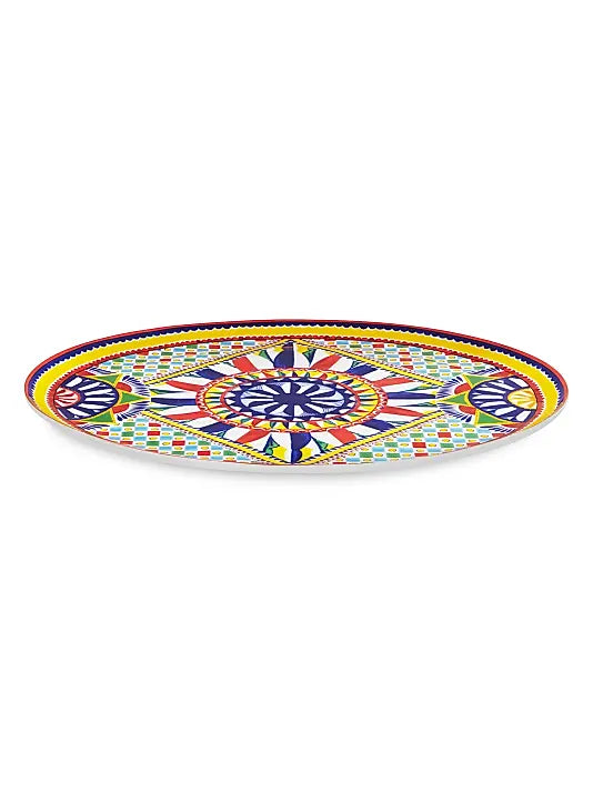 Carretto Medium Oval Serving Plate