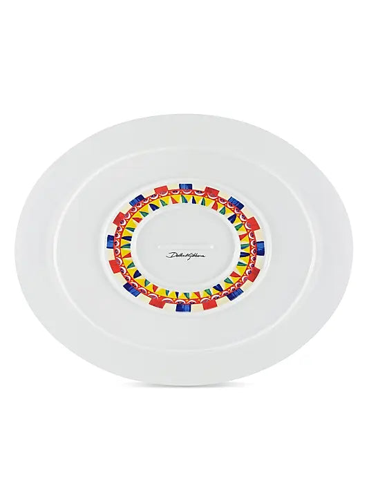 Carretto Medium Oval Serving Plate