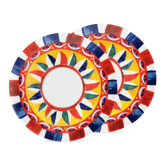 Carretto 2-Piece Bread Plate Set