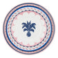 Jaipur Porcelain Charger Plate (Pink & Blue)