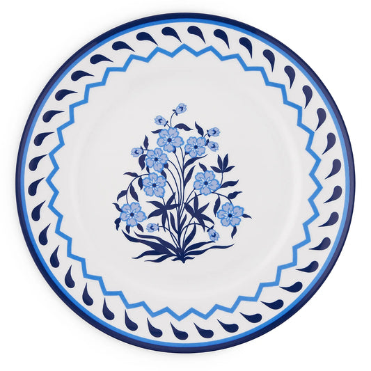 Ornate Porcelain Dinner Plate Set of 2