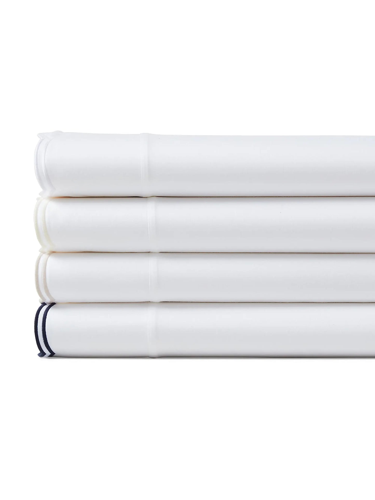 Malin Scallop Sateen Flat Sheet