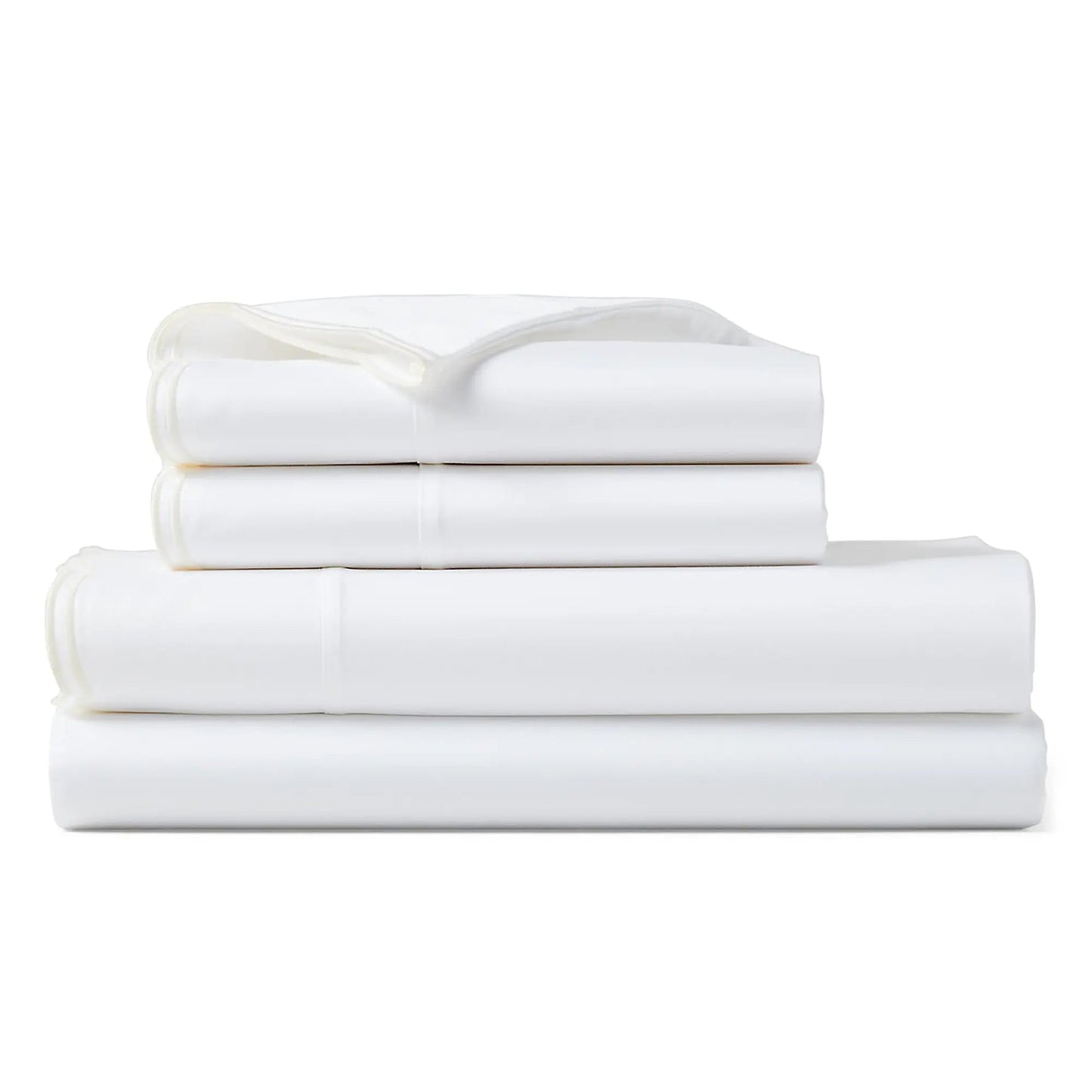 Malin Scallop Sateen Flat Sheet