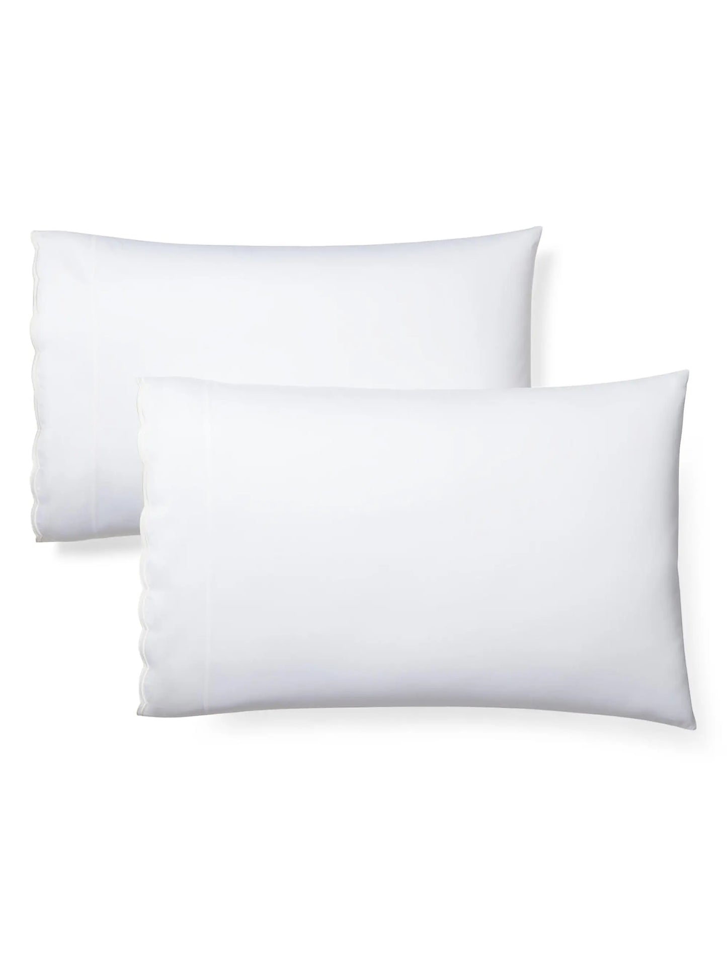 Malin Scallop Sateen Flat Sheet