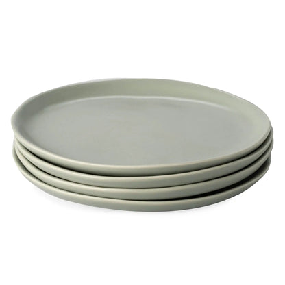 Beachgrass Green Stoneware Dessert Plate (Set of 4)