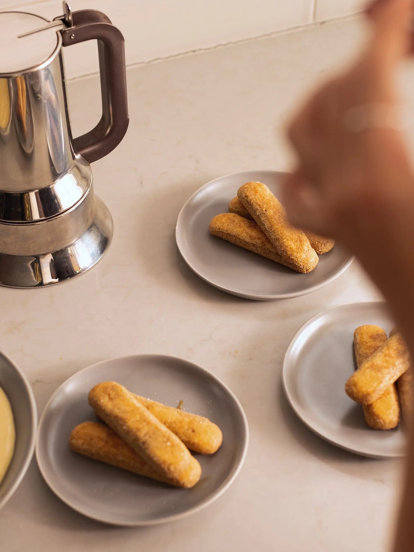 Beachgrass Green Stoneware Dessert Plate (Set of 4)