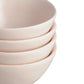 Speckled White Mini Ceramic Bowls – Set of 4